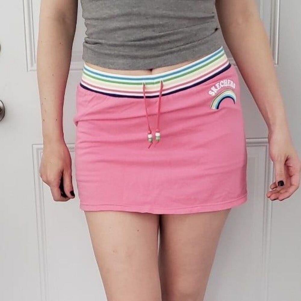 Y2K Pink‎ Skechers Skort